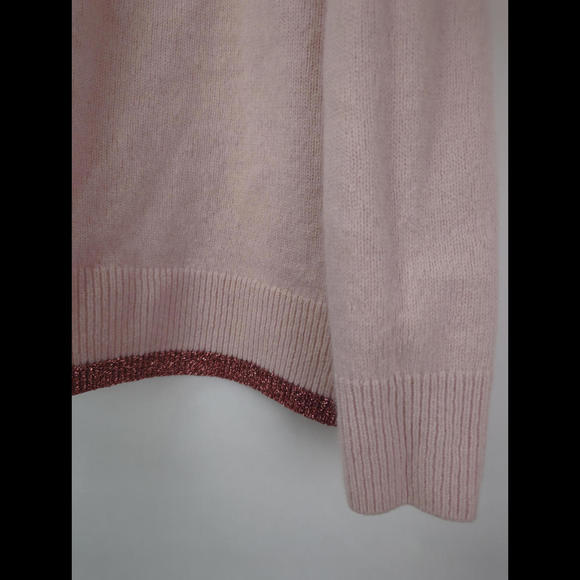 [SOLD] COACH Women's Sz US S REXY Pink Wool Cashmere Crewneck Pullover Sweater - Picture 6 of 8